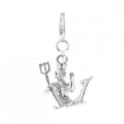 SO CHARM BIJOUX Charms Et Perles So Charm - CH0360-ARGENT - Charm Verseau Zodiaque