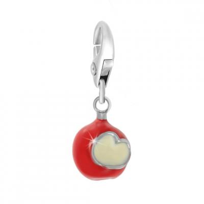 SO CHARM BIJOUX Charms Et Perles So Charm - CH0435-ARGENT - Charm Pomme D'Amour