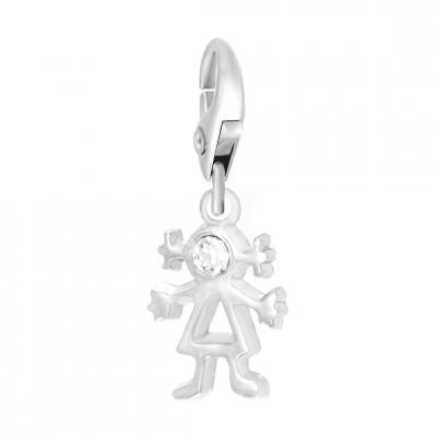SO CHARM BIJOUX Charms Et Perles So Charm - CH0446-ARGENT - Charm Fille