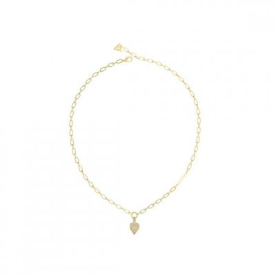 GUESS BIJOUX Collier Femme JUBN03249JWYG Acier Dor&eacute; - 