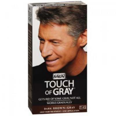 JUST FOR MEN COLORATION CHEVEUX HOMME - Gris Ch&acirc;tain Fonc&eacute;-