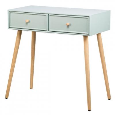 NORDLYS Fauteuil de salon en bois massif et bouclettes blanches