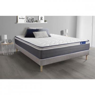 ACTISOM Matelas + sommier 90x200 m&eacute;moire de forme  - Actimemo plus