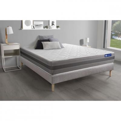 ACTISOM Matelas + sommier 90x200 m&eacute;moire de forme  - Actimemo relax