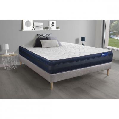 ACTISOM Matelas + sommier 140x190 m&eacute;moire de forme  - Actimemo tech