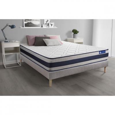 ACTISOM Matelas + sommier 90x200 m&eacute;moire de forme  - Actimemo ergo