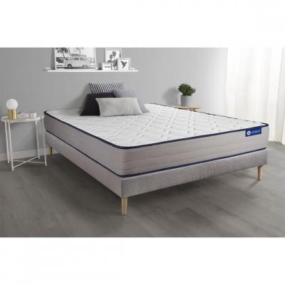 ACTISOM Matelas + sommier 200x200 m&eacute;moire de forme  - Actimemo form