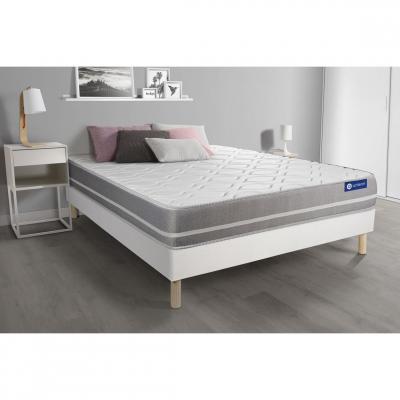 ACTISOM Matelas + sommier 90x190 m&eacute;moire de forme  - Actimemo touch