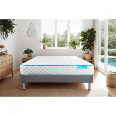 BODYCARE Matelas + sommier 90x200 mousse  Bodyone