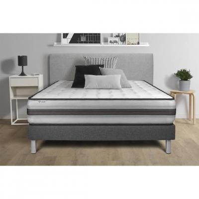 VITALIT Ensemble Sommier Matelas 90x190 VITALPOWER RECOVER - 26cm - Equilibr&eacute;