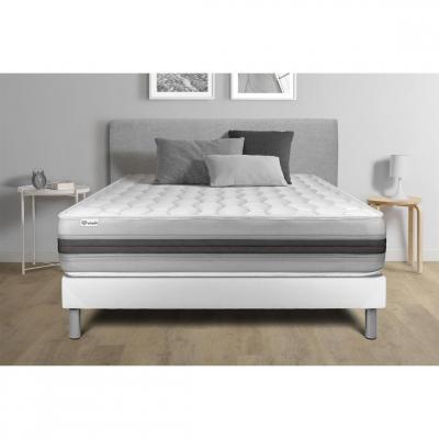 VITALIT Ensemble Sommier Matelas 90x200 VITALSPRING RECOVER - 28cm - Equilibr&eacute;