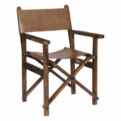 ATMOSPHERA CREATEUR D INTERIEUR Fauteuil Cinema - manguier - Marron - Atmosphera cr&eacute;ateur d'int&eacute;rieur