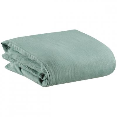 VIVARAISE Housse de couette stonewashed zeff vert de gris 240 x 220 1308024000