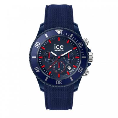 ICE WATCH ICE chrono avec bracelet en silicone bleu nuit