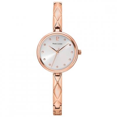 PIERRE LANNIER Montre Femme  LEIA 043L908 - Bracelet Acier Dor&eacute; rose