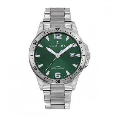 CERTUS Montre Homme  616459 - Bracelet Acier Argent