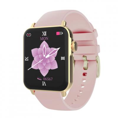SMARTY2.0 Montre connect&eacute; Femme Smarty-SW035F05 Bracelet Silicone Rose