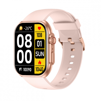 SMARTY2.0 Montre connect&eacute;e Mixte Smarty Boost - SW068A04 Bracelet Silicone Rose