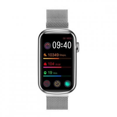 SMARTY2.0 Montre connect&eacute;e SMARTY ALLURE SMARTY 2.0 Acier inoxydable Argent 