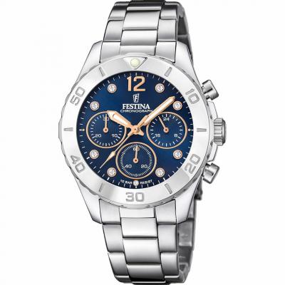 FESTINA Montre Femme Boyfriend Bleu F20603/3 