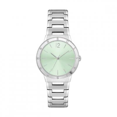 BOSS Montre Femme  Breath 1502716 - Bracelet Acier Argent
