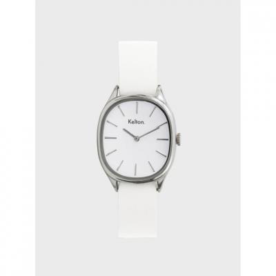 KELTON Montre Femme  Colorama 9123302-195-195 - Bracelet Cuir Blanc