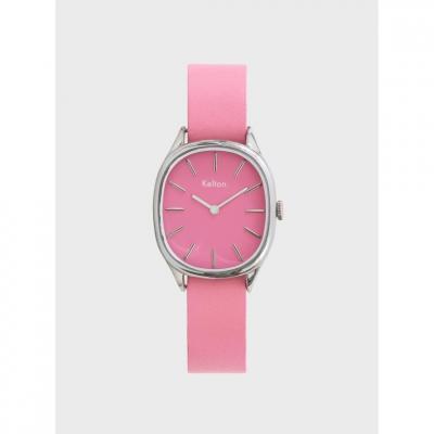 KELTON Montre Femme  Colorama 9123312-196-196 - Bracelet Cuir Rose