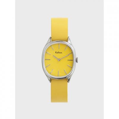 KELTON Montre Femme  Colorama 9123342-199-199 - Bracelet Cuir Jaune