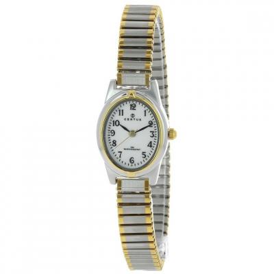 CERTUS Montre Femme  642385 - Bracelet Acier Dor&eacute; et Argent&eacute;