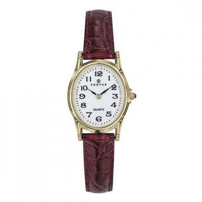 CERTUS  Femme Analogique Quartz Montre avec Bracelet en Cuir 646448