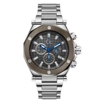 GC Montre femme  Legacy Z18002G5MF avec bracelet en acier argent