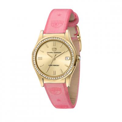 CHIARA FERRAGNI Montre femme  R1951102501 - Bracelet Tissu Rose