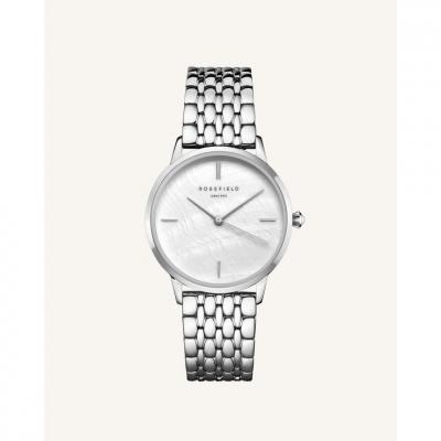 ROSEFIELD MONTRES Rosefield The Pearl Edit RMSSS-R02 - Femme - Analogique - Quartz - Stainless steel - Verre min&eacute;ral