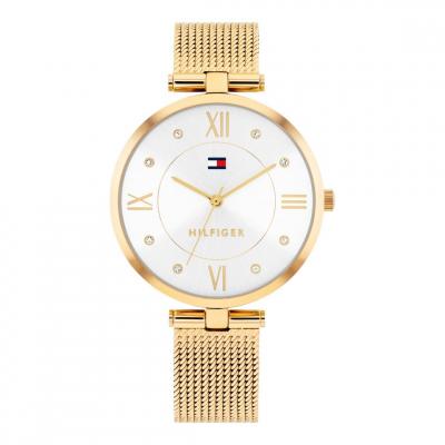 TOMMY HILFIGER Montre Femme  Ella - 1782805 Bracelet Acier Dor&eacute;