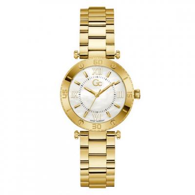 GC Montre femme  Z05003L1MF - Bracelet Acier Dor&eacute;