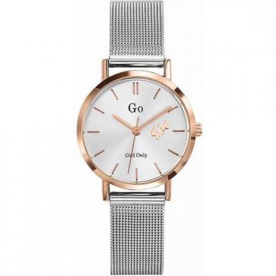 GO MADEMOISELLE Montre Go Girl Only 695960 - Montre Bracelet Milanais Argent&eacute; Femme