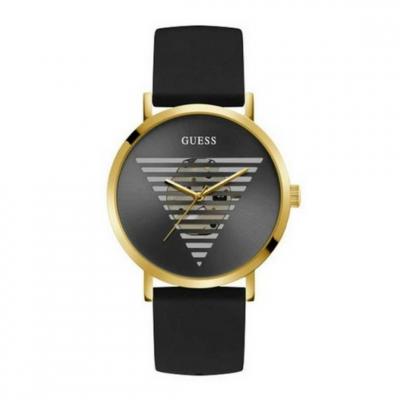 GUESS Montre Homme  MENS TREND GW0503G1 - Bracelet Silicone Noir