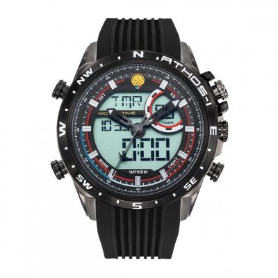 PATROUILLE DE FRANCE MONTRES PATROUILLE DE FRANCE Montre Homme en Silicone Noir
