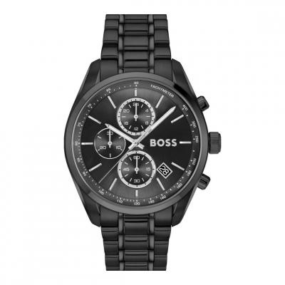BOSS Montre Homme  Grand Prix 44 - 1514298 Bracelet Acier Noir