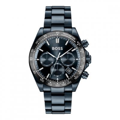 BOSS Montre Homme  Hero 2.0 - 1514270 Bracelet Acier Bleu