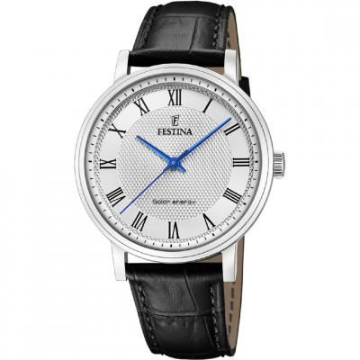 FESTINA Montre Homme  20660-3 - Bracelet Cuir Noir