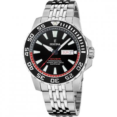 FESTINA  Diver Professional F20661/3 Montre Quartz Homme