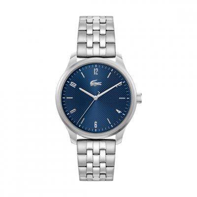 LACOSTE Montre Homme  Lisbon - 2011325 Bracelet Acier Argent