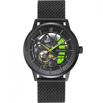 PIERRE LANNIER Montre Homme  Paddock - 338A469 Bracelet Acier Noir