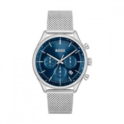 BOSS Montre Homme  Gregor - 1514052 Bracelet Acier Argent