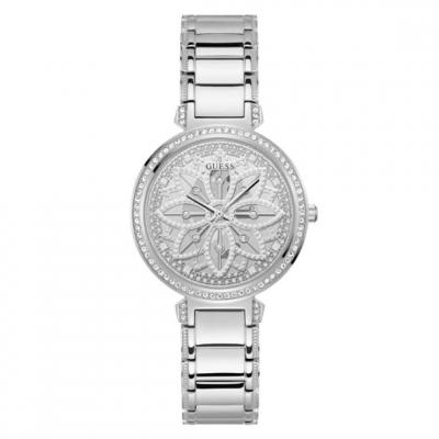 GUESS Montre pour femme Lily GW0528L1 avec bracelet en acier argent