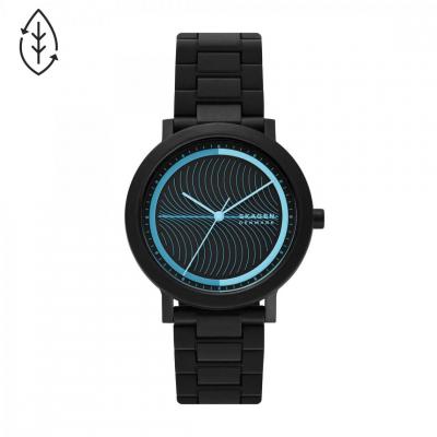 SKAGEN Montre Homme  AAREN OCEAN SKW6769 - Bracelet Nylon Noir