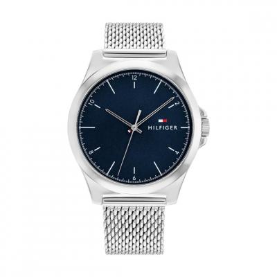 TOMMY HILFIGER Montre Homme  - 1710547 Bracelet Acier Argent