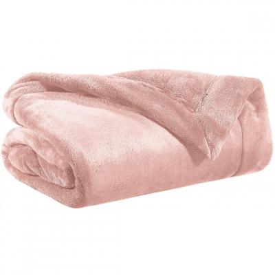 VIVARAISE Plaid Tender aubepine 150 x 200 cm  150 X 200 AUBEPINE