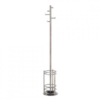 MSO Haku Moebel porte manteaux, acier inox, 30 x 30 x 180 cm